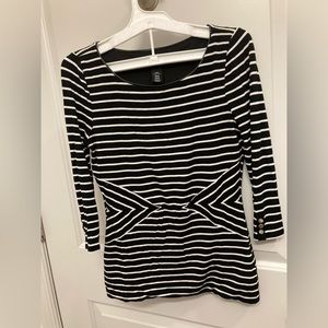 White House Black Market striped top.